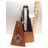 METRODOME 9" TALL; NICKEL PLATED; GREAT SHAPE