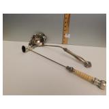 PUNCH LADLE & CANDLE SNUFFER; QUAD PLATE
