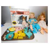 DOMINO CLOCK NEW IN BOX; DOLLS; DOLL FURNITURE