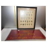 FORT PITT SIGN, OUTSIDE LUCITE CRACKED; PICTURE