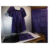 OUTFIT MADE OF CREPE; 3 PIECE