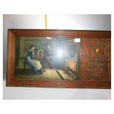 VINTAGE 15" H X 29" W "WHY DON