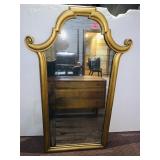 GOLD ANTIQUE WING TOP MIRROR 4