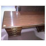 CHERRY FINISH CREDENZA