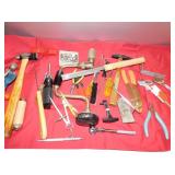 LEVEL, HAMMPER, SOCKET HEADS, NEEDLE NOSE PLYERS,