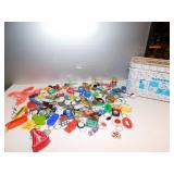 KEY CHAIN COLLECTION IN PEANUT BIN