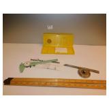 THE L.S. STARRETT NO 360, FOOD FOLDING RULER WITH