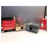 ANSCO DUALET PROJECTOR & GAF ANSCOMATIC # 680