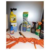 LEATHER CLEANER, TOMCAT MOLE AND GOPHER