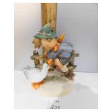 GOEBEL; BOY SITTING ON FENCE; FULL BEE