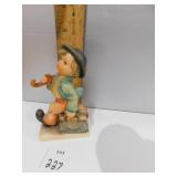 GOEBEL; BOY CARRYING AN UMBRELLA; FULL BEE