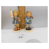 2 GOEBELS; "CHRISTMAS WISH" & "CHRISTMAS TIME";