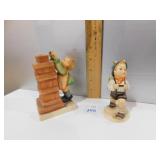 2 GOEBELS; BANK & BOY CARRYING BACK PACK