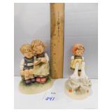 2 GOEBELS; SMART LITTLE SISTER & GOOSE GIRL