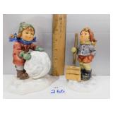 2 GOEBELS; FIRST SNOW, SIGNED & LET IT SNOW,