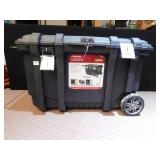 HUSKY ROLLING TOOL BOX 50 GALLON WITH HANDLE ON