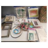 JIFFY STITCHERY SAMPLER, SOLDIER, TREES,