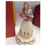 LENOX "HOLLY THE 2009 CHRISTMAS PRINCESS" IN OB