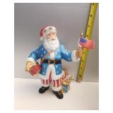 LENOX "JEWELED SANTA 2003" IN OB