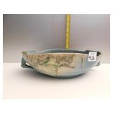 ROSEVILLE PLANTER DOUBLE HANDLE 3" H X 10