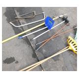 RAKES, TREE PRUNNER, SAWS