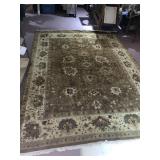 SERAFINA ROOM SIZE BROWN & CREAM COLOR RUG