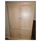 ARMOIRE 47" W X 72" H X 24" D FOUR DOORS FULL