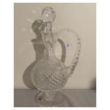 Waterford diamond design Crystal decanter 13