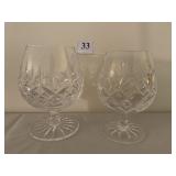 Lenox Brandy Glasses by pc.