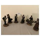 Group of African musician reproduction set