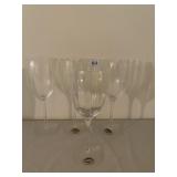 Lenox w/ original tag set of 4 wine glasses