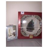 Lenox new in box plate and wine glass markers
