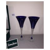 Neiman Marcus Colbolt Champagne flutes