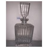 Decanter Mikasa 12" H w/ stopper