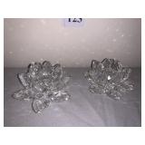 Swararovski crystal candle sticks