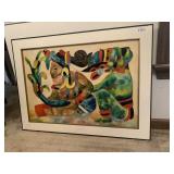 S. Mestre - Enameled w/ Copper on board