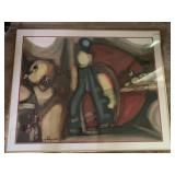 H. Ntukwana African Ink, Watercolor, on paper