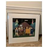 Oku " the circus" 64/190 litho 27.5" h x 29"w
