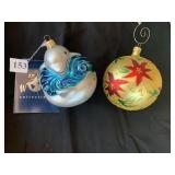 Christopher Radko ornaments Joy to World and