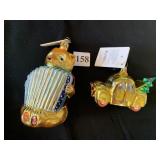 Radko Santa playing accordian and Santa in Car