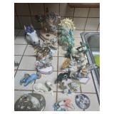 Collection of Unicorns including music boxes
