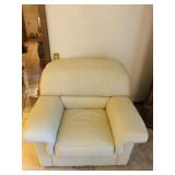 Leather side chair Chateau D