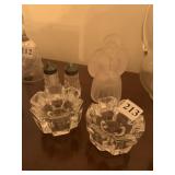 Candle sticks Orrefore, Angel, Salt & Pepper set