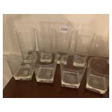Jack Daniels set of 8 glasses