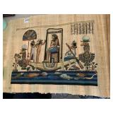 Egypt Papyrus paper 16 1/2" x 24" signed L L
