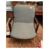 Rolling Office chair Green tones