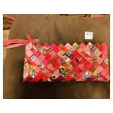 Gahui 10" W x 5" H - woven - with wrist strap