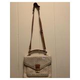 Pollini Leather bag two section with inner zipper