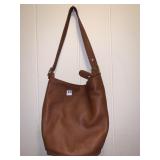 Coach Brown leather 13" H x 15 1/2" # D5D 9085 -