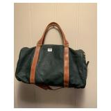 Tanner Krolle Leather Tote with lock and tag 20"